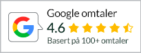Google Omtaler - 4,6
