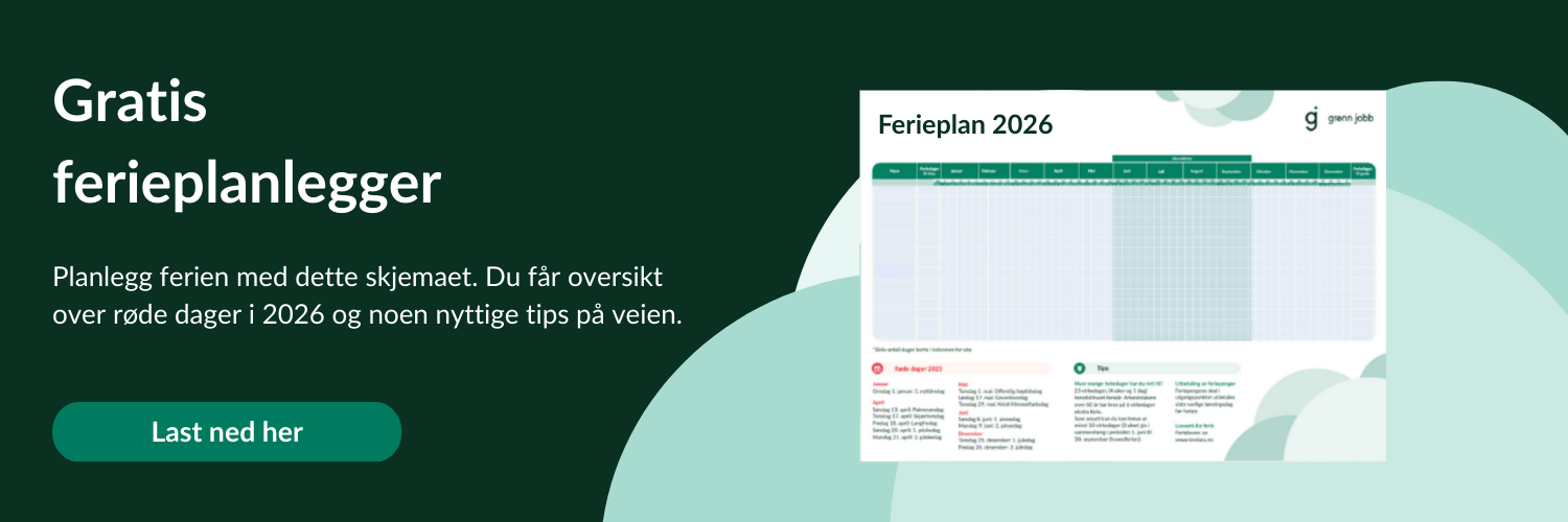 gratis ferieplanlegger 2026